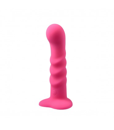 DILDO VIBRANTE IN SILICONE "PINKY" CON TELECOMANDO