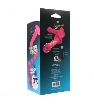 DILDO VIBRANTE IN SILICONE "PINKY" CON TELECOMANDO