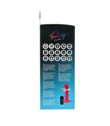 DILDO VIBRANTE IN SILICONE "PINKY" CON TELECOMANDO