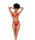 MOD. 8901 SET DUE PEZZI ROSSO L/XL