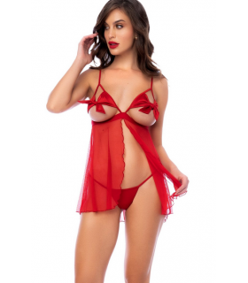 MOD. 7561 BABYDOLL RED S/M