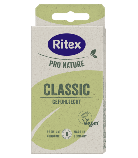 Préservatifs Ritex Pro Nature Classic, 8 unités
