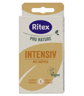 PRÉSERVATIFS RITEX PRO INTENSIF 8 UNITÉS