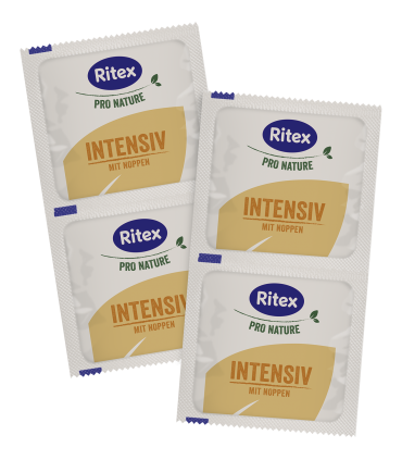 PRÉSERVATIFS RITEX PRO INTENSIF 8 UNITÉS