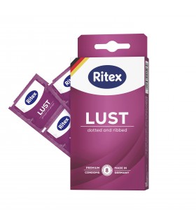 PRÉSERVATIFS RITEX LUST 8 UNITÉS