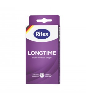 PRESERVATIVI RITEX LONG TIME 8 UNITÀ