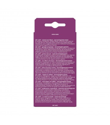 PRÉSERVATIFS RITEX LUST 8 UNITÉS