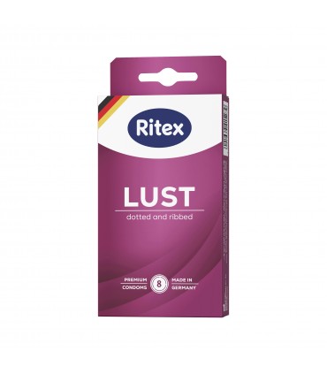 PRÉSERVATIFS RITEX LUST 8 UNITÉS