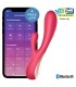 SATISFYER VIBRADOR MONO FLEX APP ROJO