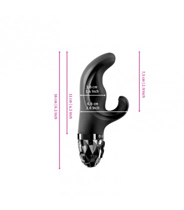 MYSTIM HOP HOP BOB ESTIMVIBRATOR BLACK