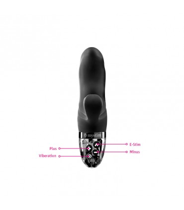MYSTIM HOP HOP BOB ESTIMVIBRATOR BLACK