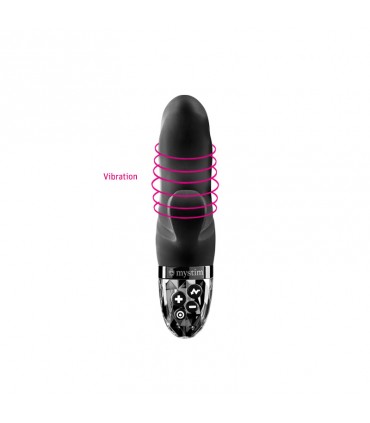 MYSTIM HOP HOP BOB ESTIMVIBRATOR BLACK