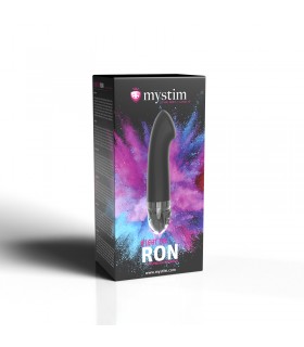 MYSTIM RIGHT ON RON ESTIMVIBRATOR BLACK