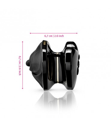 MYSTIM HEART'S DESIRE ESTIM LAYONVIBRATOR NERO