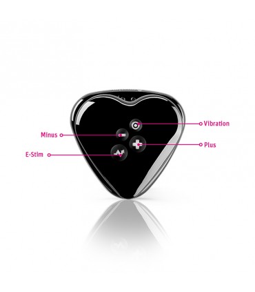 MYSTIM HEART'S DESIRE ESTIM LAYONVIBRATOR NERO