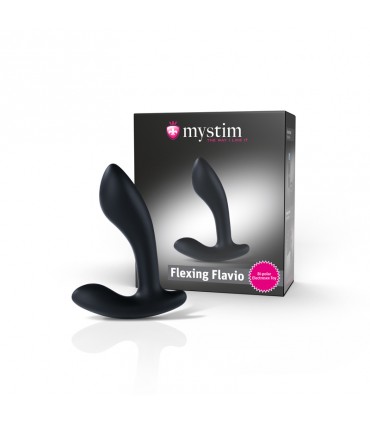 MYSTIM FLEXING FLAVIO - CON E-STIM - NERO
