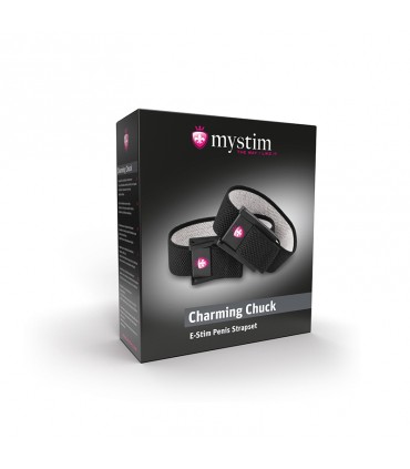 MYSTIM CHARMING CHUCK - SET DI 2 CINTURINI CON ADATTATORE DA 2 MM