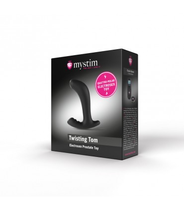MYSTIM TWISTING TOM - CON E-STIM - NERO
