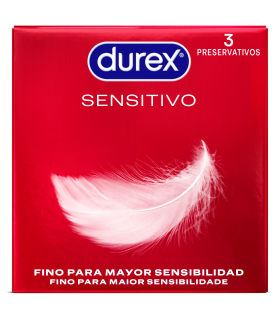 DUREX SENSITIVE SOFT CONDOMS 3 UNITS