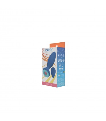 SPINA VIBRANTE CON TELECOMANDO BLUE PLUGY