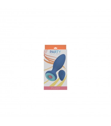 SPINA VIBRANTE CON TELECOMANDO BLUE PLUGY