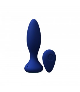 SPINA VIBRANTE CON TELECOMANDO BLUE PLUGY