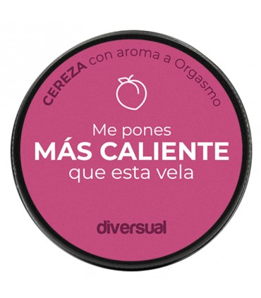 BOUGIE DE MASSAGE CERISE 30 ML