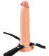 9" Silikon-Hohl-Strap-On mit doppelter Dichte