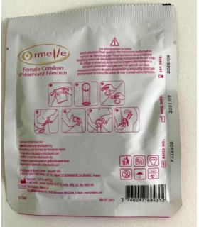 ORMELLE FRAUENKONDOM 5 EINHEITEN