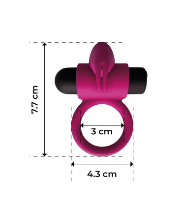 ANELLO VIBRATORE E9 ROSA RICARICABILE