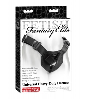 FETISH FANTASY ELITE UNIVERSAL HEAVY-DUTY HARNESS - SCHWARZ