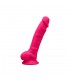 SILEXD DILDO SILICONA MODEL 1 7&quot; ROSA