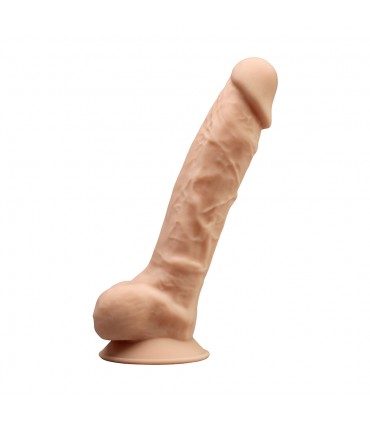 SILEXD DILDO SILICONA MODEL 1 9" FLESH