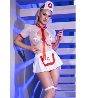 CR4365 NURSE COSTUME L/XL