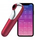 SATISFYER DUAL LOVE SUCCIONADOR Y VIBRADOR APP ROJO