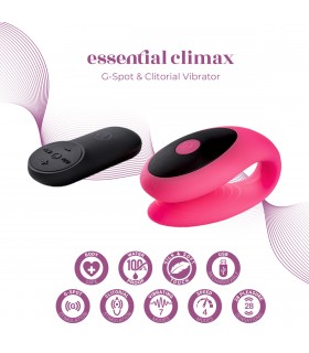 G-SPOT & CLITORIAL VIBRATOR E12 ROSA