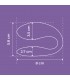 VIBRATEUR POINT G & CLITORIAL E12 VIOLET