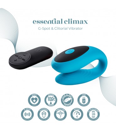G-SPOT & CLITORIAL VIBRATOR E12 BLUE