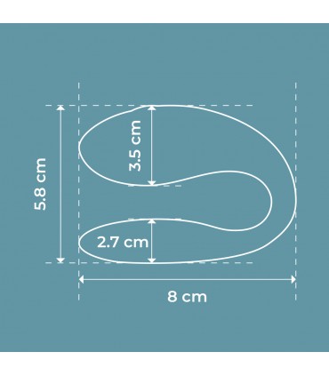 G-SPOT & CLITORIAL VIBRATOR E12 BLUE