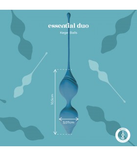 CHINESISCHE BÄLLE E2 DUO BLAU