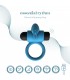 ANILLO VIBRADOR E9 AZUL RECARGABLE