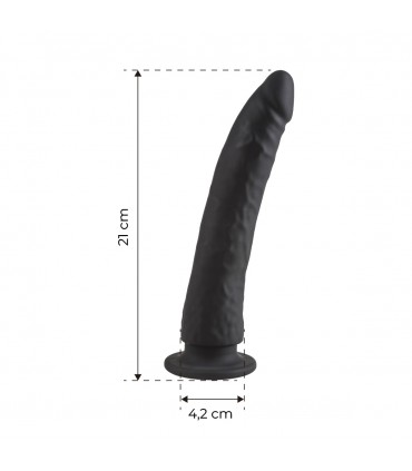 REALISTISCHER DILDO E11 SCHWARZ