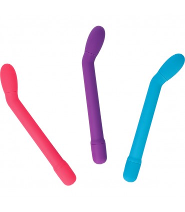 Lot de 25 vibromasseurs Caress G-Spot violets