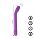 PACK 25 UNITS CARESS G-SPOT VIBRATOR PURPLE