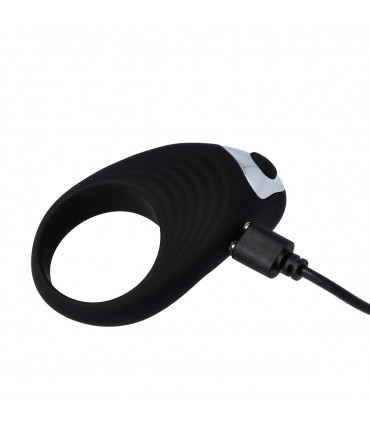 Lot de 25 anneaux péniens vibrants rechargeables Loop