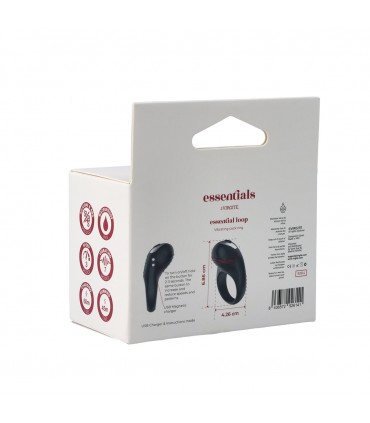 PACK 50 UNITS LOOP RECHARGEABLE VIBRATING COCK RING