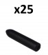CONFEZIONE DA 25 UNITÀ WAVE BULLET VIBRANTE RICARICABILE