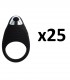 PACK 25 UNITS LOOP RECHARGEABLE VIBRATING COCK RING