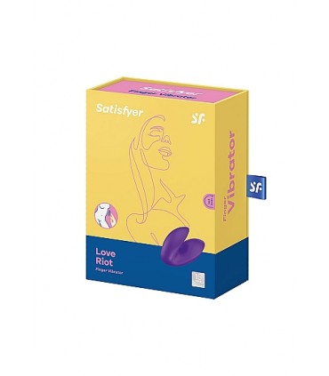 PACK 6 SATISFYER LOVE RIOT MORADO