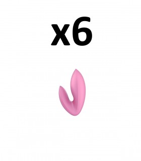 LOT DE 6 SATISFYER LOVE RIOT ROSE